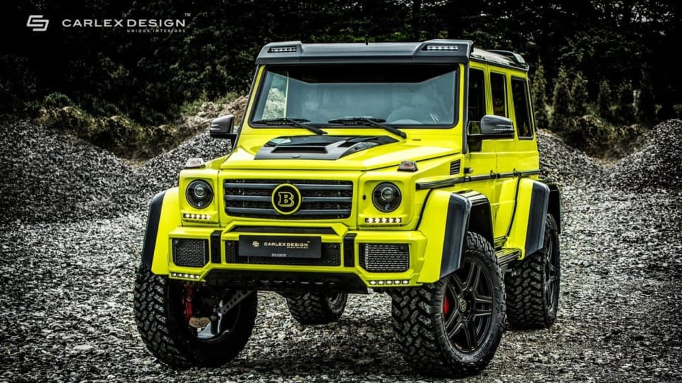 Extrémní interiér pro extrémní Mercedes